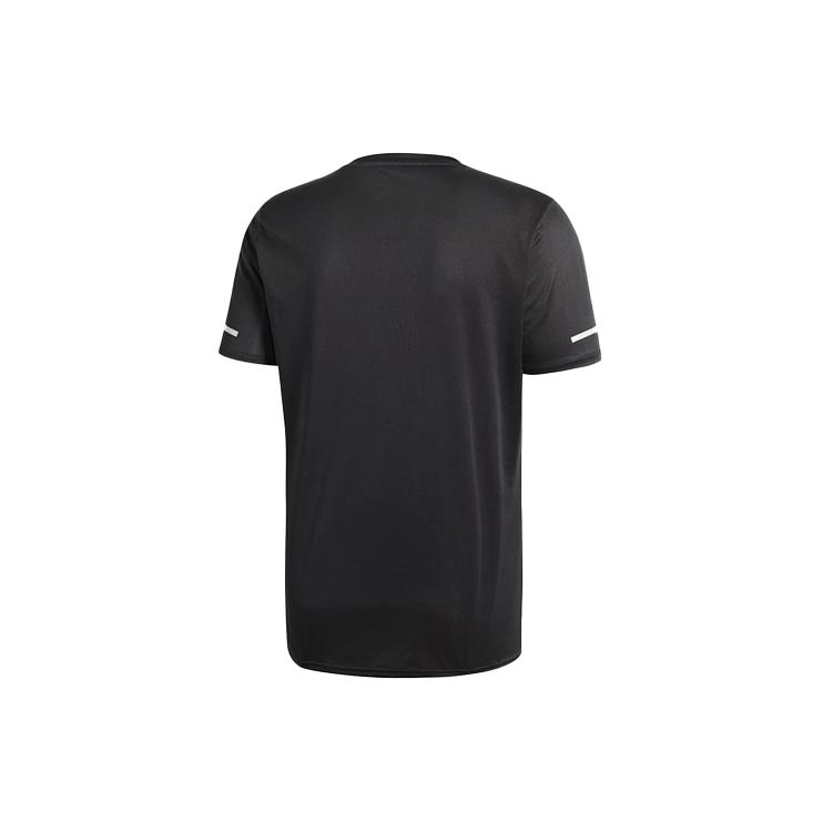 adidas T Shirts Men's Black Crew Neck Moderate Straight Fit CG1953