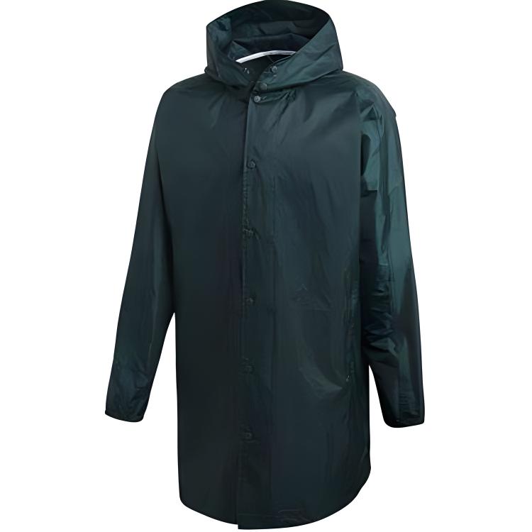 Adidas Originals Trefoil Manager Coat Logo Print Casual Hooded Jacket Men Jacket Green CW1319 S