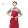 Waterproof Apron for Men Women Adjustable Length Waist Tie Multi-Pocket Apron for Kitchen Grill Restaurant Bar Cafe Beauty Salon Nail Studio Uniforms