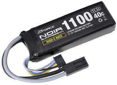 Noir Suppression LiPo 1100mAh 40C Mini S Compatible Size GFG936 Genuine 11.1V [Japanese Product]