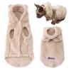 Soft Pet Coat For Small Medium Dogs Cats Dog Fleece Warm Cat Hoodies For Winter Funny Cute Rabbit Ear Sphynx Puppy Kitty Clothes