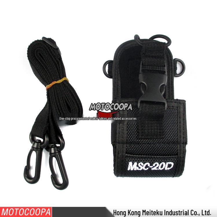 Baofeng UV Series Walkie-Talkie Leather Case - Protective Cover for BF-UV9R, UV10, UV-17 Dual-Band Handheld Transceiver