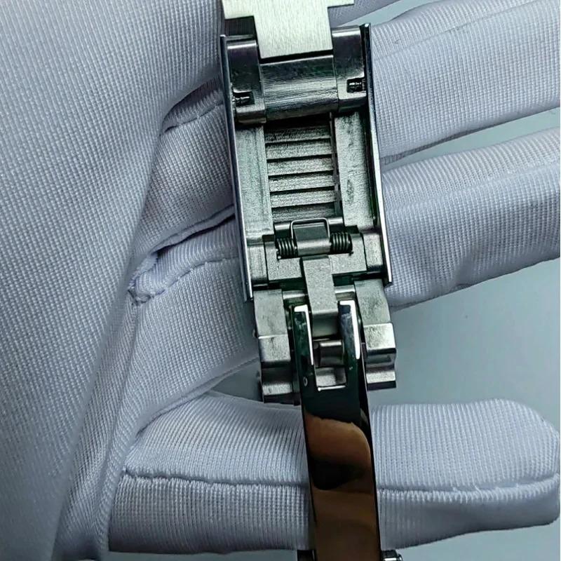 Pro hodinky Rolex Submariner Deepsea Daytona GMT řemínek náramek 20mm přezka glide lock s mikro nastavením nerezová ocel
