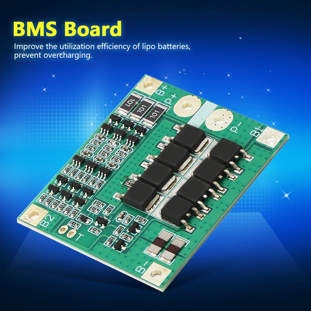 3S 12V 18650 Lipo Battery Protection Board Module 25A BMS PCB Cell Balance