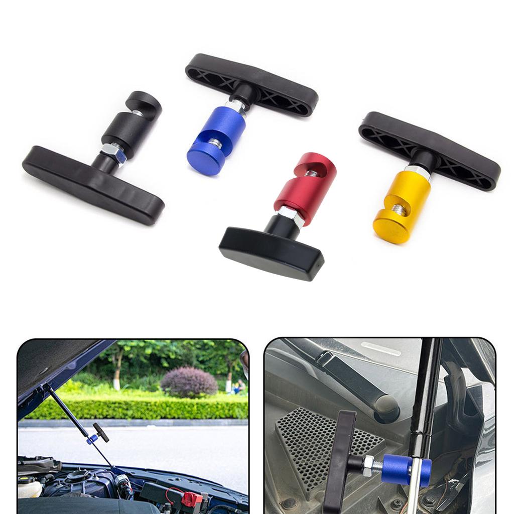 Universal Hood Strut Fixing Clamp Metal Shock Prop Retainer Automotive Lift Support Clamp for Car Hood & Trunk Support