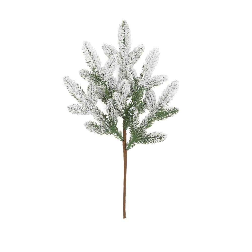 DIY Wreath Simulation Ceder Branches Plastic Christmas Pine Stem  Home Decoration