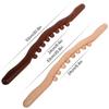 Wooden Gua Sha Stick Body Massage Tool  Abdomen Cellulite Massager For Backpain Relief Wood Therapy Massage Cup 8 Beads Handheld