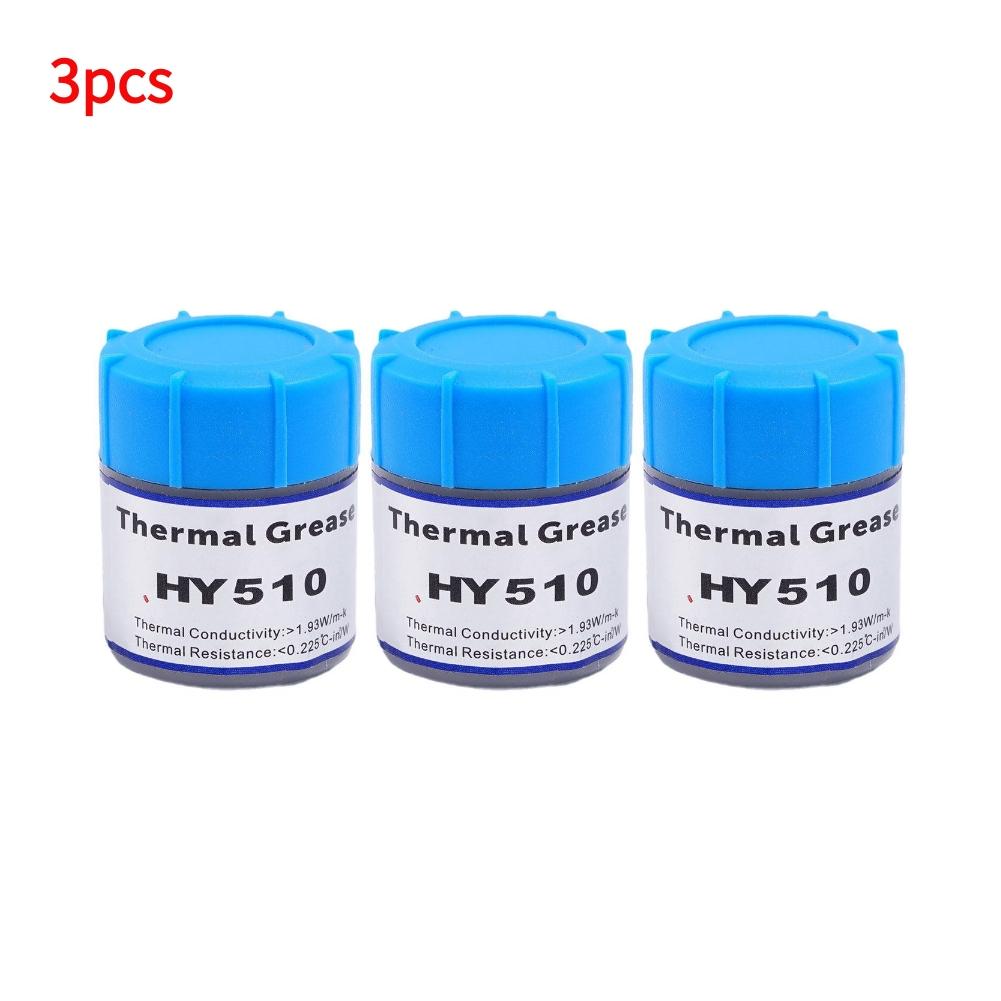 1/-10pcs 10g HY510 Silicone Thermal Paste CPU Thermal Paste For Conductive Grease Heatsink CPU GPU Chipset Notebook Cooling
