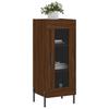 Sideboard In Brown Oak Look 13.6  X 13.4  X 35.4  Particleboard