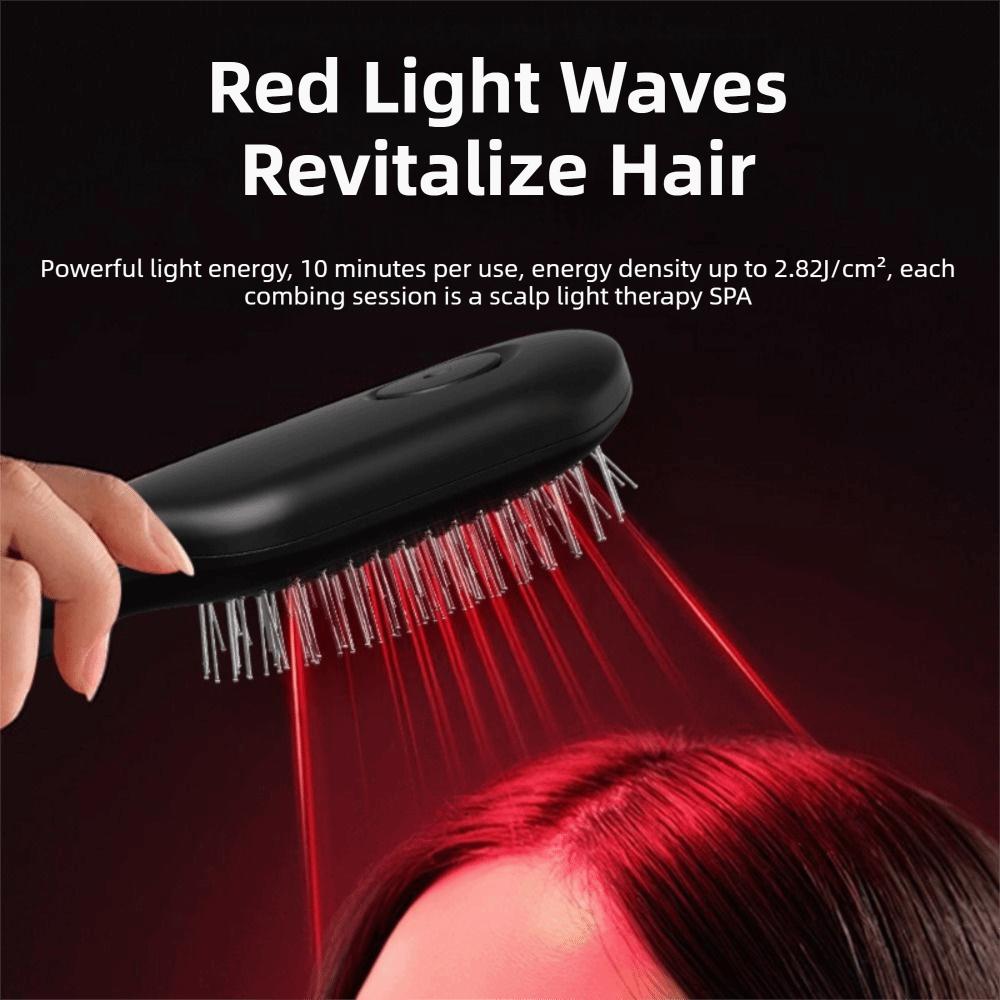 Anti-Frizz Large Tank Electric Spray Hair Brush Multi-Function 2-In-1 Misting Hair Brush  Household