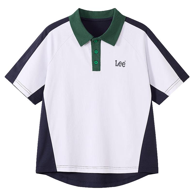 

Lee Colorblock Short Sleeve Polo Shirt 160