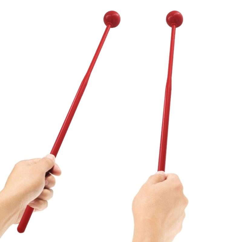 1 Pair ABS Handle Plastic Ball Drumstick Marimba Mallet Percussion Musical Instrument Accessories Beginner Training Kits