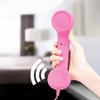 Retro Cell Phone Receiver Mic Microphone Speaker with USB-C Interface Cell Phone Handset for Cell/Mobile