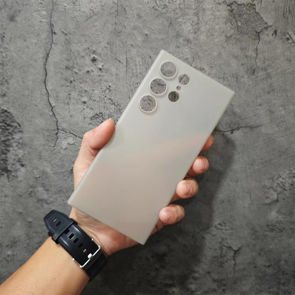 S26ultra Ultra Ultra-thin PP Does Not Yellow, Suitable for Samsung S24 Mobile Phone Case Matte Hard Case S25 Anti-fingerprint 23