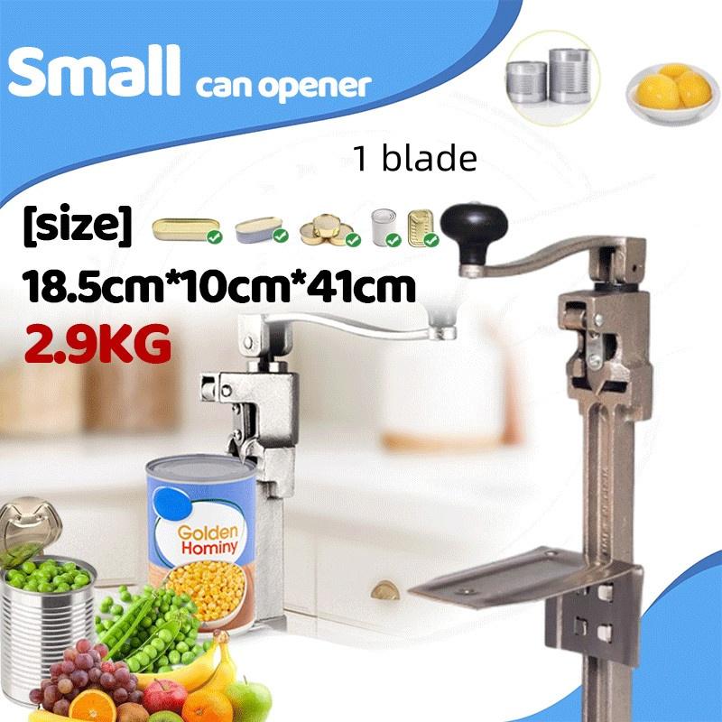 47cm Heavy-Duty Manual Canned Fruit Bottle Opener Cast Steel Commercial Can Opener Industrial Table Mount Bottle Tin Opener 1 blade