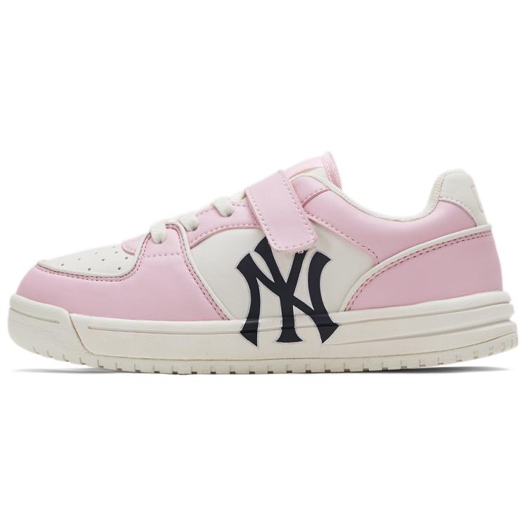New MLB Chunky Liner Anti Kick And Wear Resistant Low Top Kids' Skateboarding Shoes Pink Kids' 7ASXCA33N-50PKS