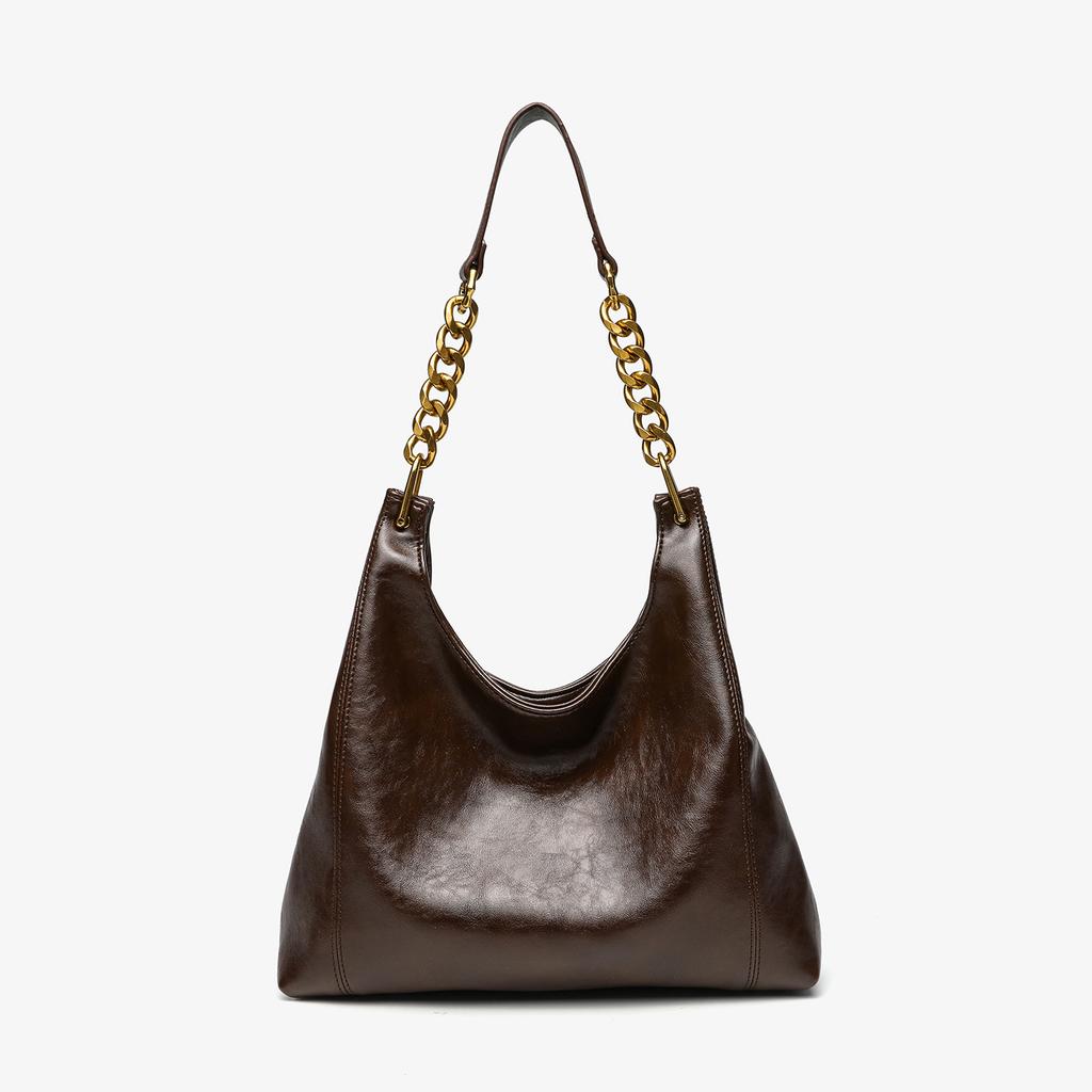 Tote Bag, Women's Large-capacity Commuter Underarm Single-shoulder Bag, Crossbody Bag, Chain Bag