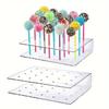 15/20-Hole Transparent Acrylic Lollipop Display Stand