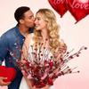 Heart-Shaped Artificial Heart Flowers DIY Vase Festive Atmosphere Love Bouquet Simulation Fake Flower Wedding Party