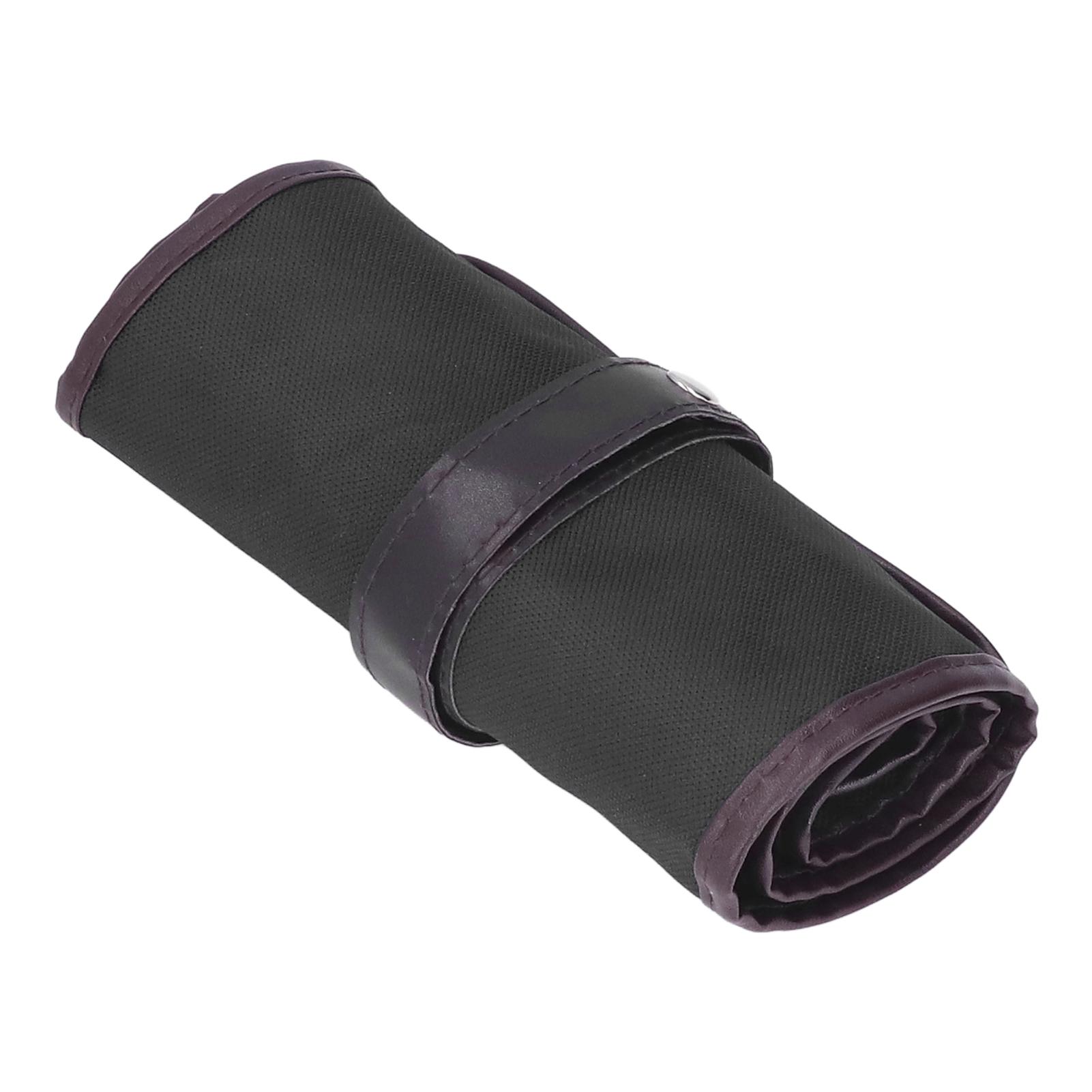 

Pen Curtain Portable Pencil Case Oxford Cloth Canvas Pen Curtain Stationery Pen Case48 Hole