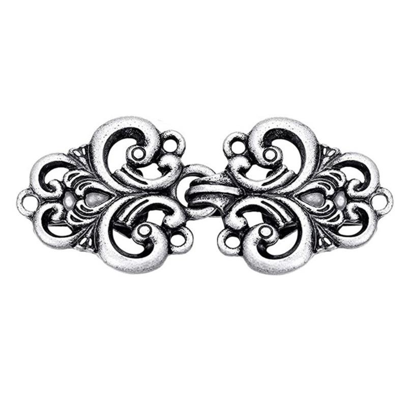 Vintage Shawl and Sweater Clips for Women's Dress and Cardigan Sweater Cloak Clasp Fasteners Accessories