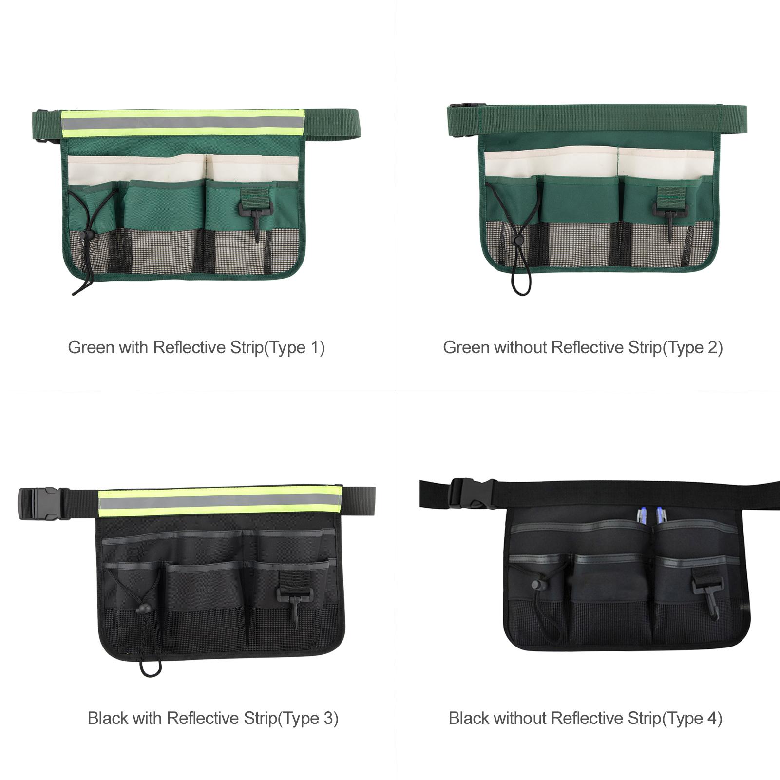 Garden Tool Belt Bags Waist Tool Apron with kets 600D Oxford Cloth Gardening Kit Bag Home Gardening Tool Kit Holder Lawn Yard Storage B