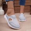 Fashion New plus size Women's Slippers Casual Baotou Half slippers Summer Comfort mesh shoes Female Hollow out breathable Shoes Zapatos
