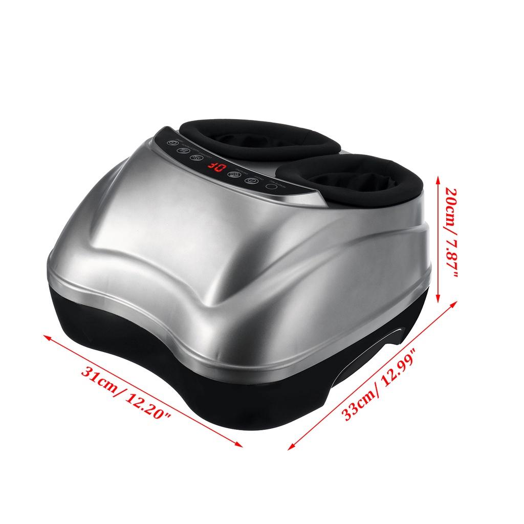 24-45W multi-function Reflexology Shiatsu Foot Massage Machine Leg Pain Relief Massager Physiother Electric Heating Foot Massage Device