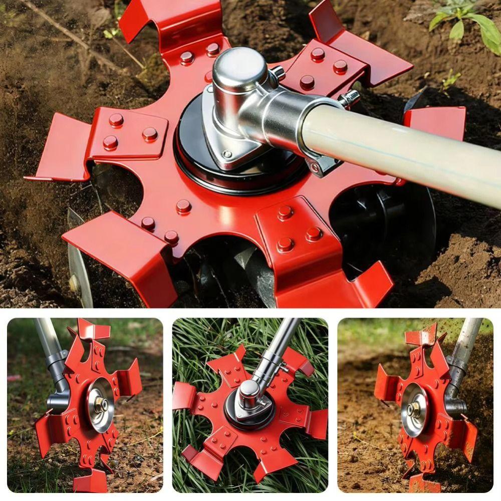 Sturdy Weeding Wheel Reusable Multi-Functional Wheel Reusable Lawn Blade  Deep Plowing