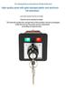 Zhuochao LW12-16/N22.2-72S2 Two-Position Rotary Switch with Indicator Light & Lock