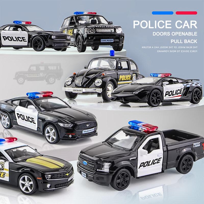 1/36 Police Car Series Alloy Diecast Models Car Toy For Gifts Collections Decorations