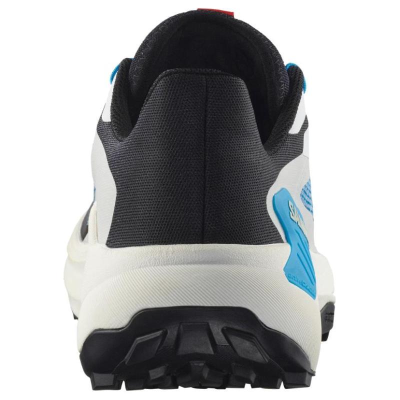 SALOMON GENESIS Abrasion Resistant Breathable Support Low top Mountaineering Shoes Men's White Blue Sneakers 477634