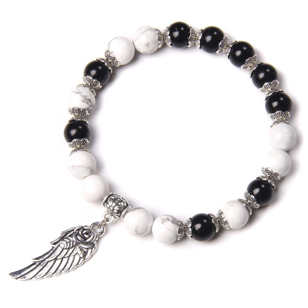 Модный Браслет из Натуральных Камней 8ММ Бусины Браслет из Розового Кварца День Святого Валентина FD5931