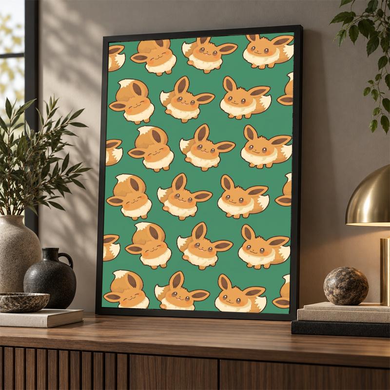 5D Diamond Painting Eevee DIY Full Drill Diamond Art Kit Home Decoration