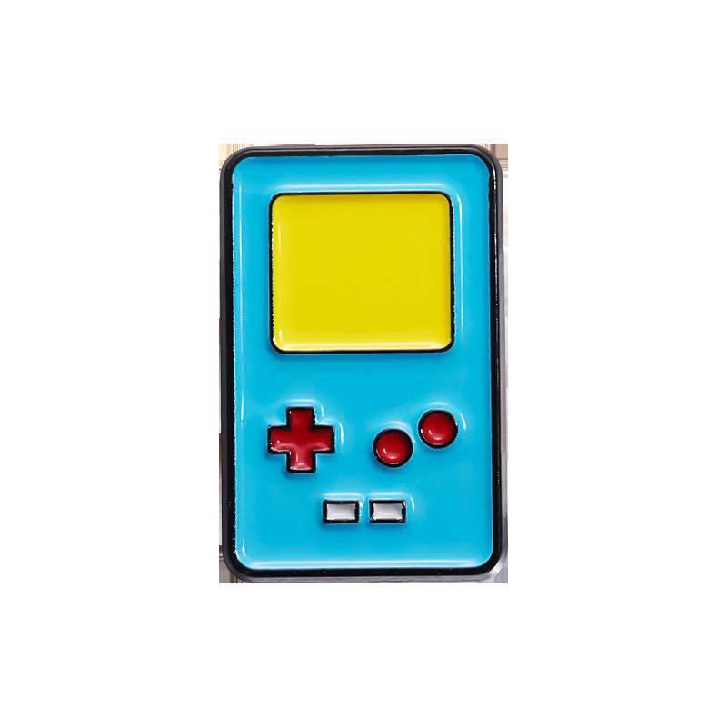 Unique Anime Game Machine Cartoon Character Alloy Brooch With Decorative Enamel Finish For Personal Accessories