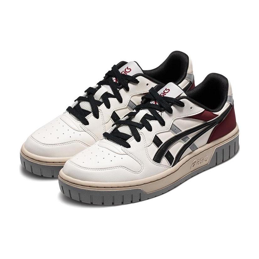 New Asics Court Mz 'White Burgundy' 1203A405-100