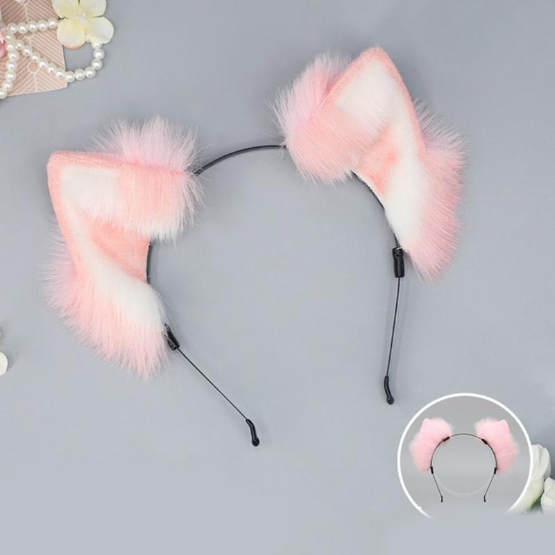 Halloween Cartoon Katzenohren Haarreif Frau Stirnband Make-up Stirnband für Ostern Karneval Cosplay Haaraccessoires