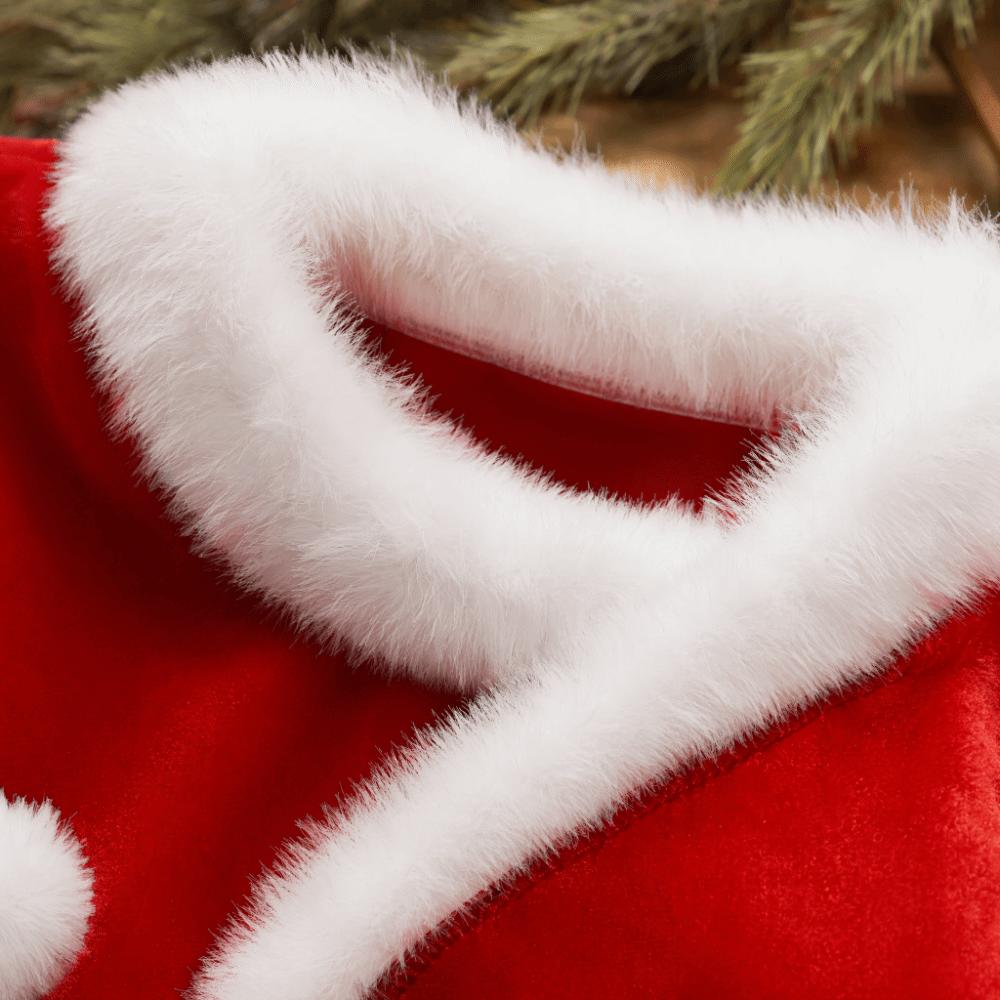 Santa Claus Cosplay Christmas Outfit Gold Velvet Christmas Perform Costume  Nightclub Bar