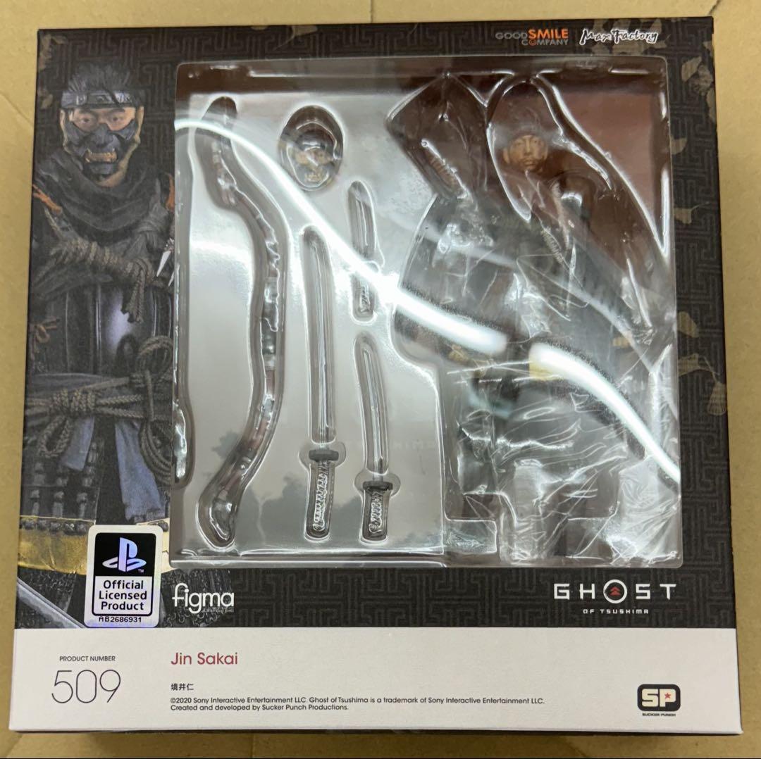 

[USED] figma Sakai Jin Ghost of Tsushima action figure
