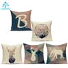 Geometric Home Pillowcase Animal Deer Car Nordic Home Decor Room Decoration Colorful Throw Pillows Custom Print Cushion Cover