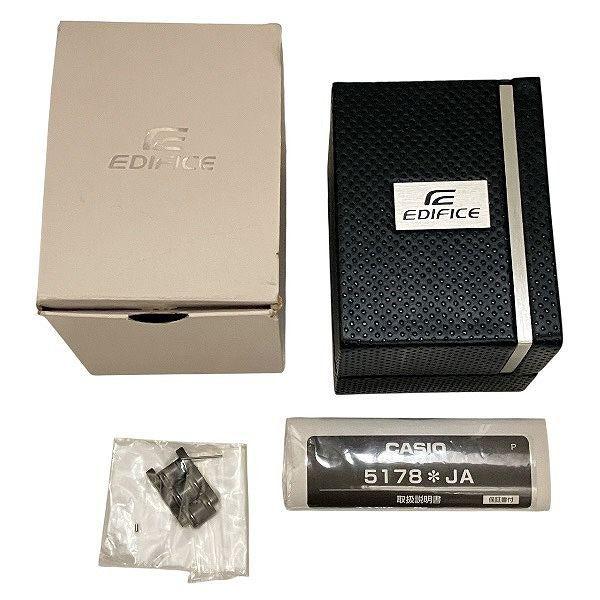 Used Casio Edifice EQW-T650 Radio Solar Watch Men's