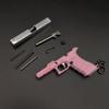 1:3 Model Pistoletu Glock ze Stopu Miniaturowy Odczepiany Pistolet Zabawka Brelok Ozdoba Zawieszka do Plecaka Prezent Dla Chłopców Dorosłych