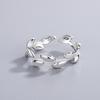 New Simple Tree Branches   Copper Jewelry Leaf Popular Opening Rings  R045