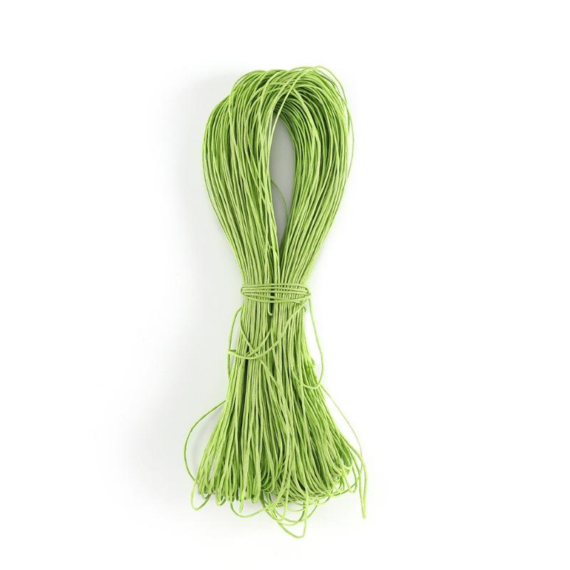 Handmade Diy Wire Jewelry Accessories 1mm Taiwan Wax Cord 3-strand Waxed Thread - Can Be Soldered