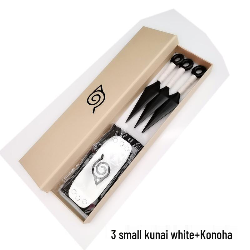 Konoha Kunai & Shuriken Set with Fourth Hokage Ring