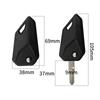 1Pcs Motorcycle Pocket Knife Folding Key Foldable Key Head Motorcycle Scooter Modified Accessories Keychain