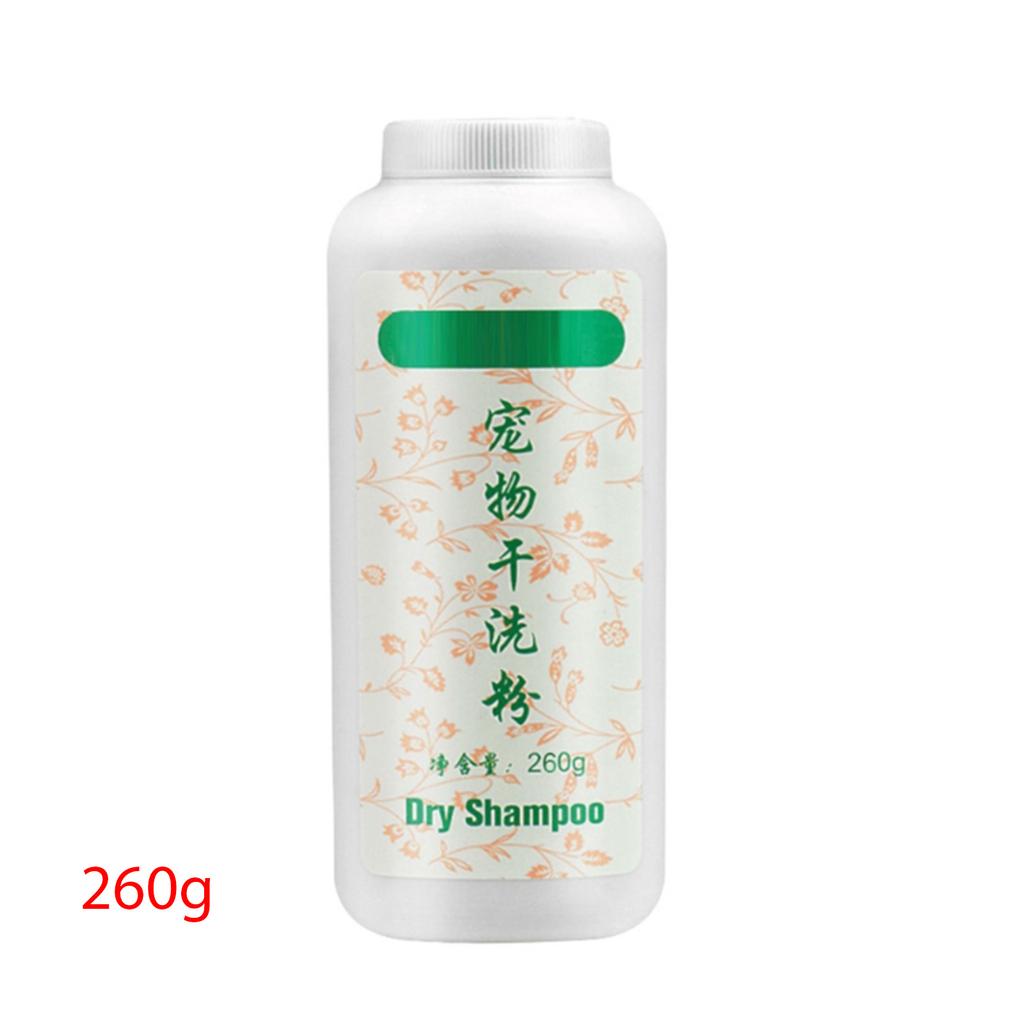 Water-free Cat Shampoo No Rinse Dogs Cat Cleaning Powder Pet Grooming Supplies for Bathless Cleaning Odor Eliminators