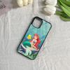 The Little Mermaid Ariel Phone Case for Iphone 16 15 14 13 12 11 Pro Max Mini 8 Plus Se Xr X Xs Fundas Shell PC+TPU Cover