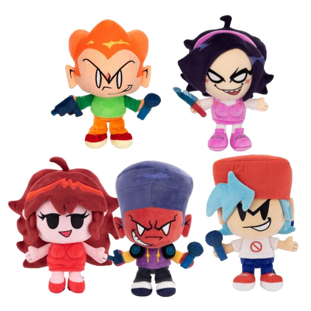 Nuovo Peluche FNF Nene Pico Darnell Peluche di Friday Night Funkin Bambole di Peluche Anime Cotone Periferiche Film Giocattolo da Collezione Regalo