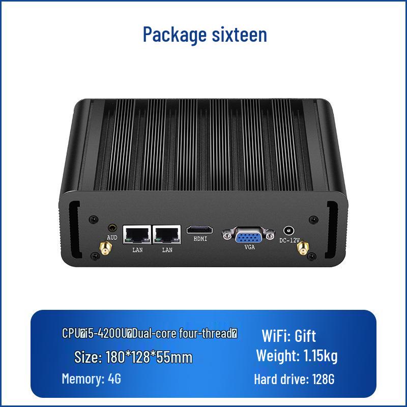 Quad-Core J1900 Dual-Netzwerk Embedded Industrie-Mini-PC